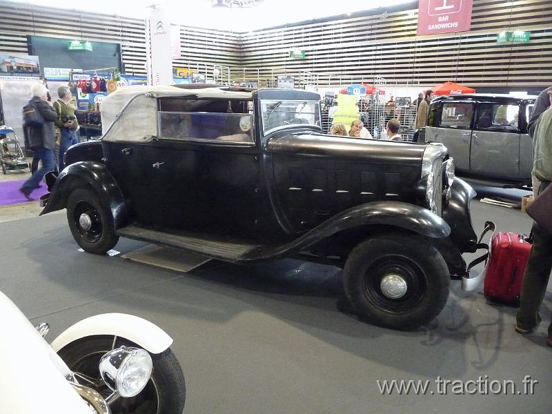 Epoquauto (104).JPG - 05/11/2010 - 69000 LYONƒPOQU'AUTO32�me Salon International Autos & Motos AnciennesCITROèN - CoupŽ Rosalie